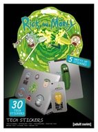 Nálepky na notebook Rick and Morty Adventures 30