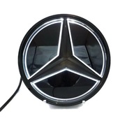 Čierny LED znak Mercedes triedy A35s A45s W177 Čierny LED znak Mercedes triedy A35s A45s W177