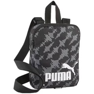 Prenosná taška Puma Phase AOP čierna a sivá 79947 01