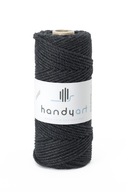 Macrame struna 3PLY beauty onyx 5mm 100m Macrame struna 3PLY beauty onyx 5mm 100m