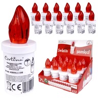 LED VLOŽKY PRE SVIEČKY CORTINA ČERVENÉ, SET. 12KS LED VLOŽKY PRE SVIEČKY CORTINA ČERVENÉ, SET. 12KS