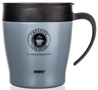 TERMOhrnček Tazza 330ml BANQUET termoska ŠEDÁ TERMOhrnček Tazza 330ml BANQUET termoska ŠEDÁ