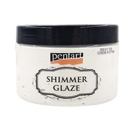 SHIMMER GLAZE PASTE perleťová biela 150ml - Pentart SHIMMER GLAZE PASTE perleťová biela 150ml - Pentart