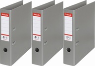 Zakladač A4 75mm S PÁČKOU ŠIROKOU Esselte No. 1 SIVÁ x 3 Zakladač A4 75mm S PÁČKOU ŠIROKOU Esselte No. 1 SIVÁ x 3