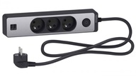 Odace 3-zásuvkový predlžovací kábel s 2x USB konektorom, Odace 3-zásuvkový predlžovací kábel s 2x USB konektorom,