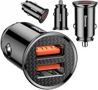 BASEUS AUTONABÍJAČKA 2xUSB 30W ZAPAĽOVAČ CIGARET BASEUS AUTONABÍJAČKA 2xUSB 30W ZAPAĽOVAČ CIGARET