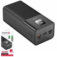 Powerbanka 40000 mAh 100W pre notebook, smartphone