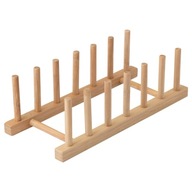 IKEA OSTBIT bambusový stojan, držiak tanierov