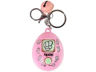 Hra Rock Paper Scissors Keychain Pink