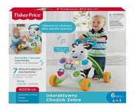 Interaktívne chodítko Mattel Zebra