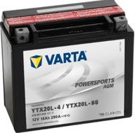 BATÉRIA 18AH/250A 12V P+ / VARTA AGM MOTOCYKLE BATÉRIA 18AH/250A 12V P+ / VARTA AGM MOTOCYKLE