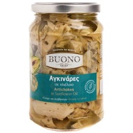 Grécke artičoky v slnečnicovom oleji 360g, pripravené na podávanie v tégliku Grécke artičoky v slnečnicovom oleji 360g, pripravené na podávanie v tégliku