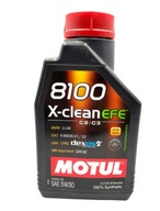 MOTUL 8100 X-CLEAN EFE OIL 5W30 - 1L + ZADARMO