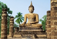 Fototapeta Sukhothai, chrám Wat Sra Si 287