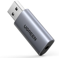 AUDIO ADAPTÉR UGREEN CM383, USB TO MINI JACK AUDIO ADAPTÉR UGREEN CM383, USB TO MINI JACK