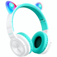 Bezdrôtové slúchadlá Kids Cat EARS LED RGB Bezdrôtové slúchadlá Kids Cat EARS LED RGB