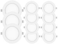 11x zapustený LED panel 6W SLIM držiak lampy pre závesný strop pre M-System 11x zapustený LED panel 6W SLIM držiak lampy pre závesný strop pre M-System
