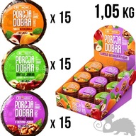 OVOCNÁ A ORIEŠKOVÁ SNACK 3x15 45ks MIX CHUŤ OVOCNÁ A ORIEŠKOVÁ SNACK 3x15 45ks MIX CHUŤ