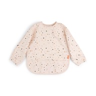 Vyrobené Deer Dots Bib s rukávmi 6m+ prášok Vyrobené Deer Dots Bib s rukávmi 6m+ prášok