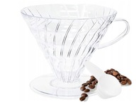 KLASICKÝ KÁVOVAR HARIO V60-03 TRANSPARENT