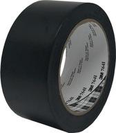 3M výstražná vinylová značkovacia páska, čierna