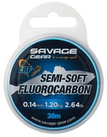 Fluorocarbon Savage Gear Semi-Soft LRF 0,19mm 30m Fluorocarbon Savage Gear Semi-Soft LRF 0,19mm 30m