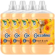 Coccolino Orange Rush Aviváž Fresh & Soft 4x1,7L 272 praní
