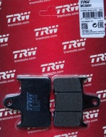 TRW ZADNÉ BRZDOVÉ DESTIČKY KAWASAKI ZX-7RR 750 Ninja 96-99 TRW ZADNÉ BRZDOVÉ DESTIČKY KAWASAKI ZX-7RR 750 Ninja 96-99