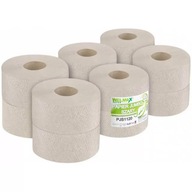 Toaletný papier Jumbo, šedý 120m, 1-cestný, 12 roliek Toaletný papier Jumbo, šedý 120m, 1-cestný, 12 roliek