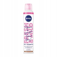 NIVEA FRESH MILD Suchý šampón pre tmavé vlasy - pre hnedé vlasy 200ml NIVEA FRESH MILD Suchý šampón pre tmavé vlasy - pre hnedé vlasy 200ml