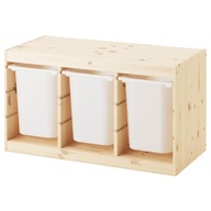 IKEA TROFAST polica na hračky s 3 krabicami