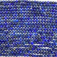 Lapis Lazuli fazetovaný AAA 3 mm 100% prírodný Lapis Lazuli fazetovaný AAA 3 mm 100% prírodný