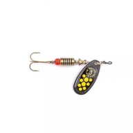 Mepps Black FURY spinner BLACK/YELLOW Č. 4 Mepps Black FURY spinner BLACK/YELLOW Č. 4