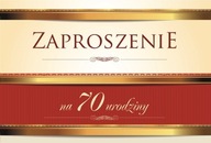 Pozvánka k 70. narodeninám, 10 kusov, elegantná ZT10 Pozvánka k 70. narodeninám, 10 kusov, elegantná ZT10