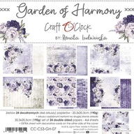 Garden of Harmony - sada papierov 20,3x20,3 Garden of Harmony - sada papierov 20,3x20,3