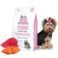 Krmivo pre psov 2 kg Brit Care Mini so sušeným lososom