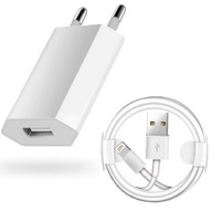 USB kábel pre Lightning iPhone + nástenná nabíjačka USB kábel pre Lightning iPhone + nástenná nabíjačka
