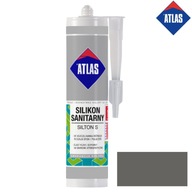 Sanitárny silikón Atlas 036 tmavosivý 280 ml Sanitárny silikón Atlas 036 tmavosivý 280 ml