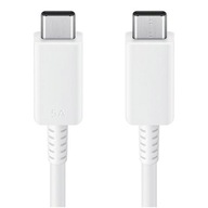 Nabíjací kábel USB-C na USB-C, 5A, 1,8m, Samsung Nabíjací kábel USB-C na USB-C, 5A, 1,8m, Samsung
