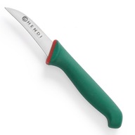 Zelený zakrivený škrabkový nôž