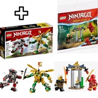 SÚPRAVA LEGO NINJAGO LLOYD'S Clash S MECH EVO + ZADARMO LEGO NINJAGO 30650