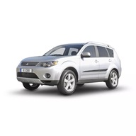 Bočné lišty Mitsubishi Outlander II, vzor F-30 Bočné lišty Mitsubishi Outlander II, vzor F-30