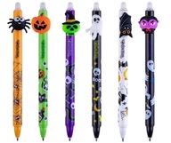 6 ks halloweenske zmazateľné pero