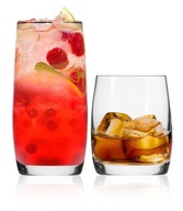 KROSNO Zmiešaná sada pohárov 6x350ml+6x250ml KROSNO Zmiešaná sada pohárov 6x350ml+6x250ml
