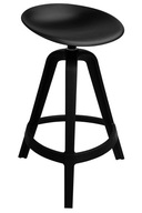 Čierna barová stolička MIRA