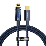 Kábel Baseus Explorer USB-C na Lightning, 20W, 1m Kábel Baseus Explorer USB-C na Lightning, 20W, 1m