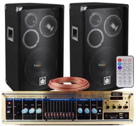 Pódiové REPRODUKTORY 600 W 300 W BLUETOOTH ZOSILŇOVAČ Pódiové REPRODUKTORY 600 W 300 W BLUETOOTH ZOSILŇOVAČ