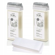 ItalWax 2x depilačný vosk CRYSTAL rolka + pásiky ItalWax 2x depilačný vosk CRYSTAL rolka + pásiky