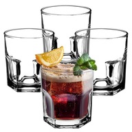 POHÁRKY SÚPRAVA POHÁROV 290ml WHISKY NÁPOJE 4 ks