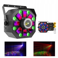 LED disco reflektor 4v1 LED DMX Beamz diaľkové ovládanie